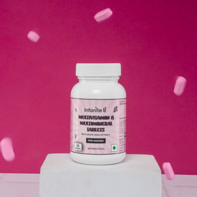 Multimineral & Multivitamin Tablets For Women  | Boost Immunity | Healthy Skin | Joint Bone |  Reduce Fatigue