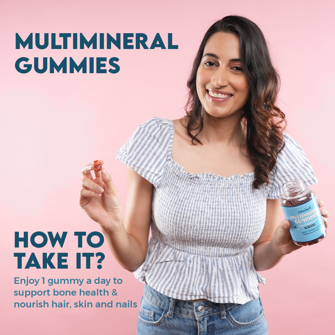 Multimineral & Multivitamin Gummies for Adults – Tasty Daily Nutrition for Energy & Immunity