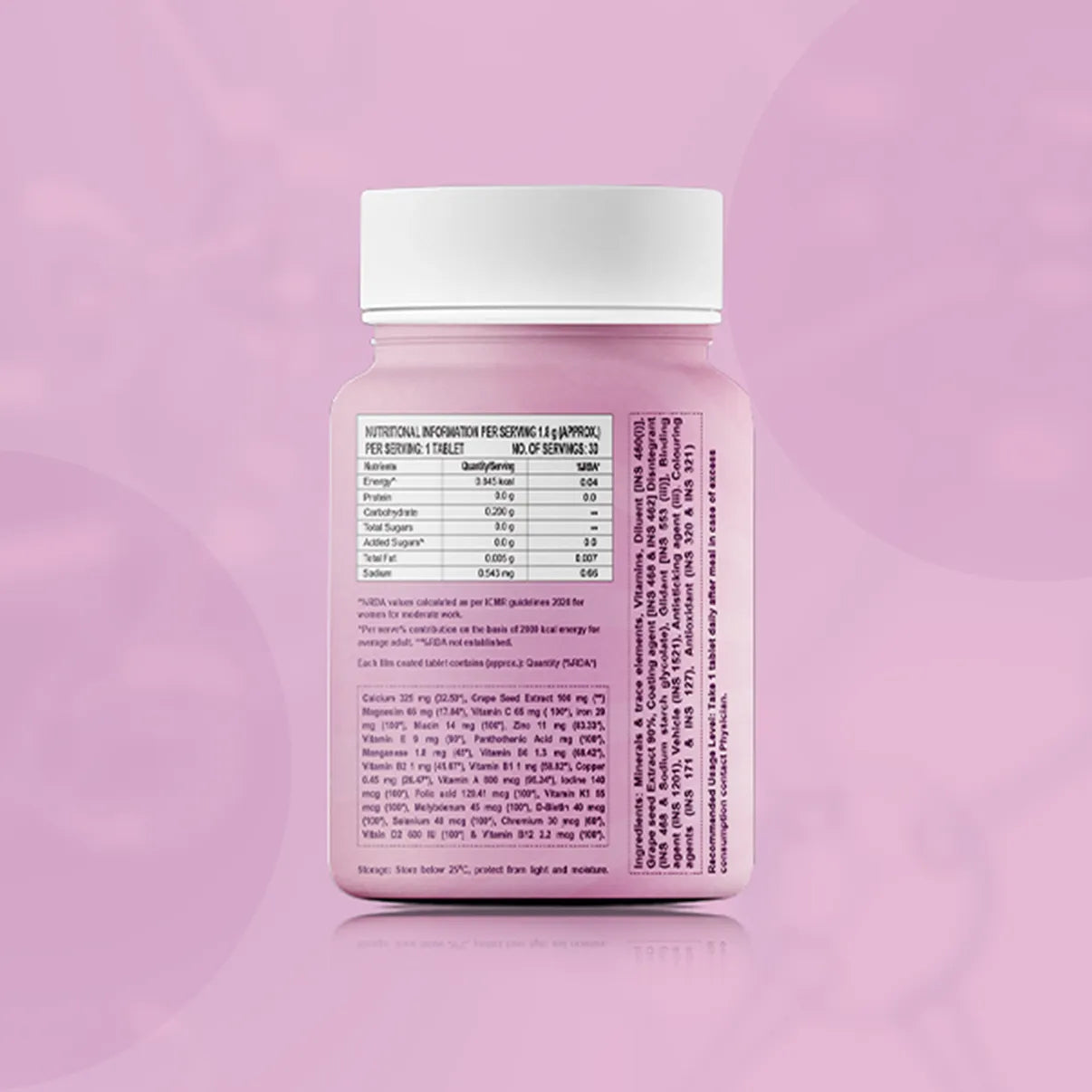 Best Multimineral & Multivitamin Tablets For Women  | Boost Immunity | Healthy Skin | Joint Bone |  Reduce Fatigue