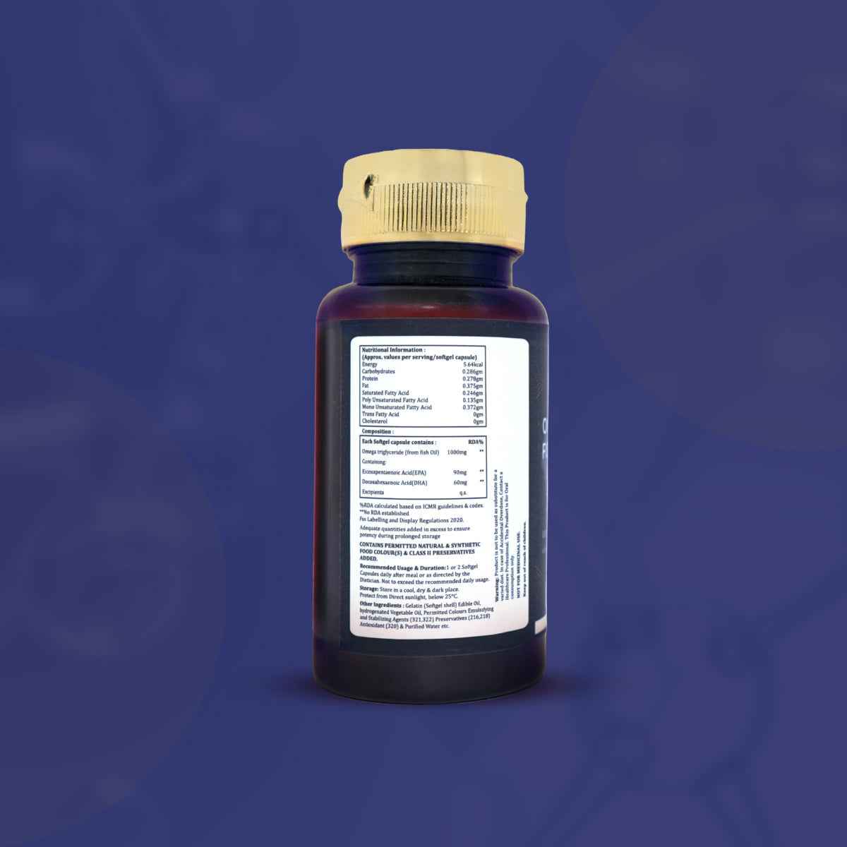 Best Omega 3 Fish Oil Capsules 1000mg 