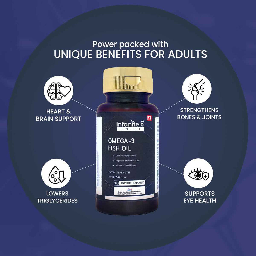 Omega-3 fish oil supplement for men and women 