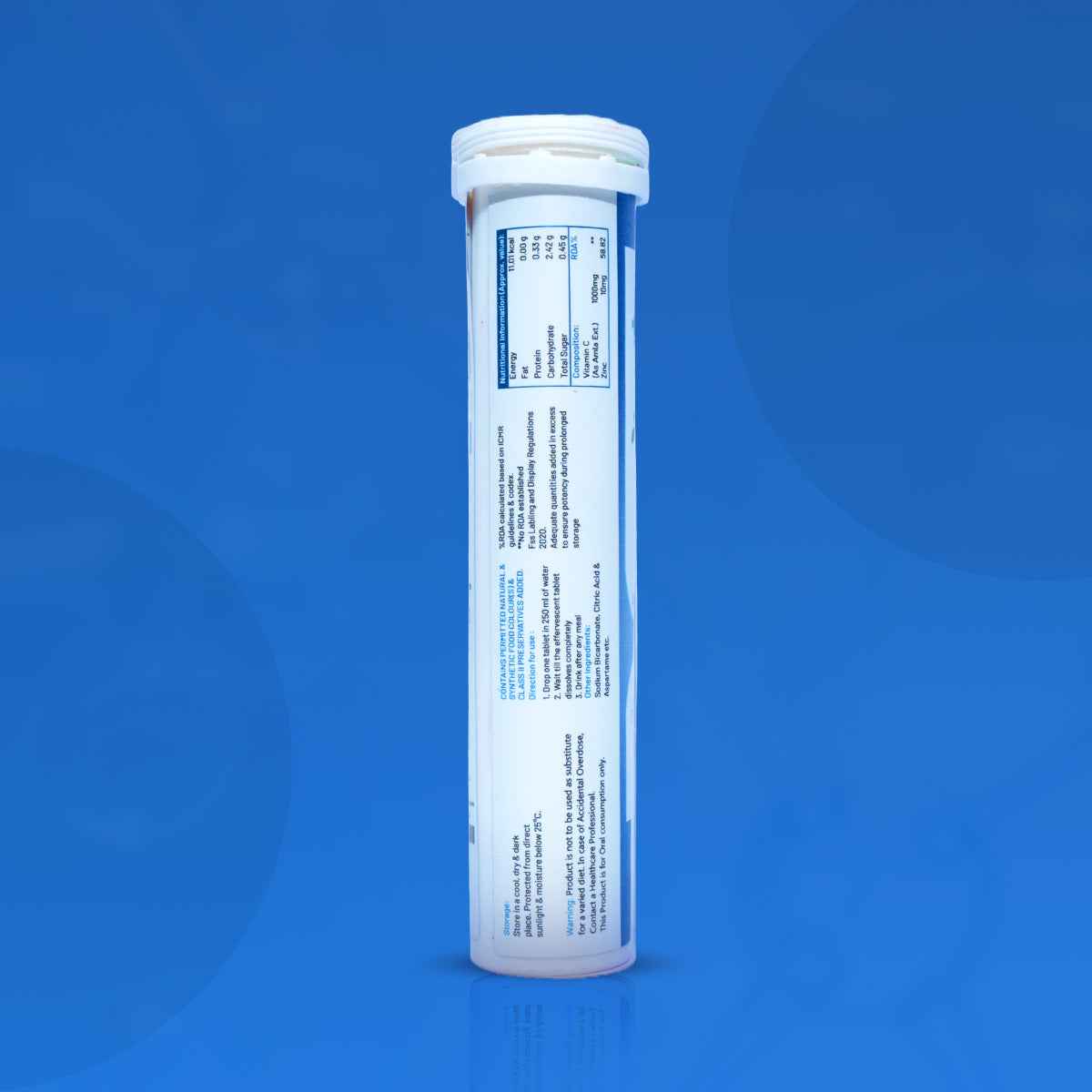 Vitamin C + Zinc (Effervescent)